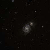 M51 - Le tourbillon - galaxie Sc (CVn) 04 mars 2011